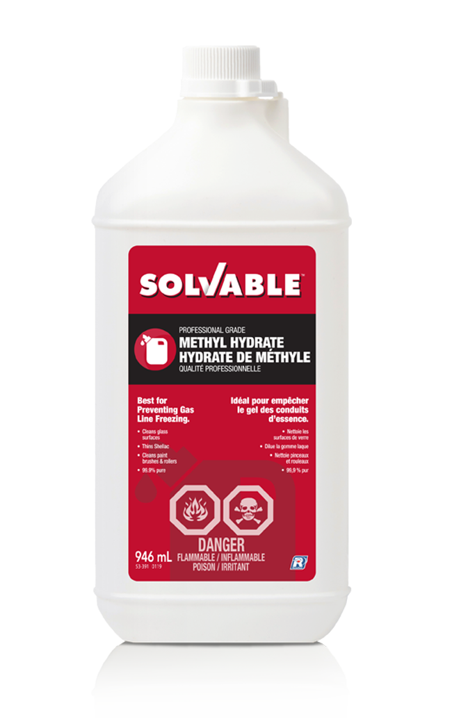 Methyl Hydrate Made in Canada Solvable