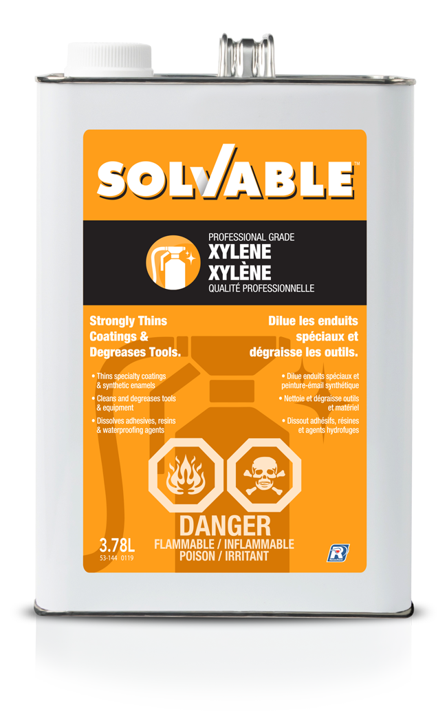 Xylene Made In Canada Solvable