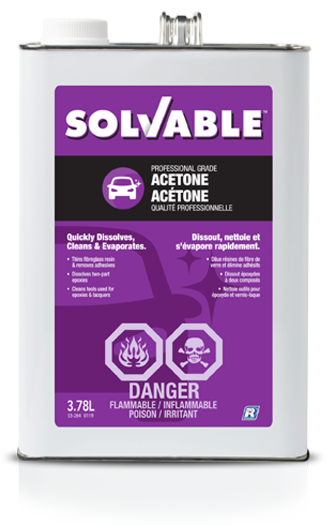 Nettoyage Acétone Avant Peinture
