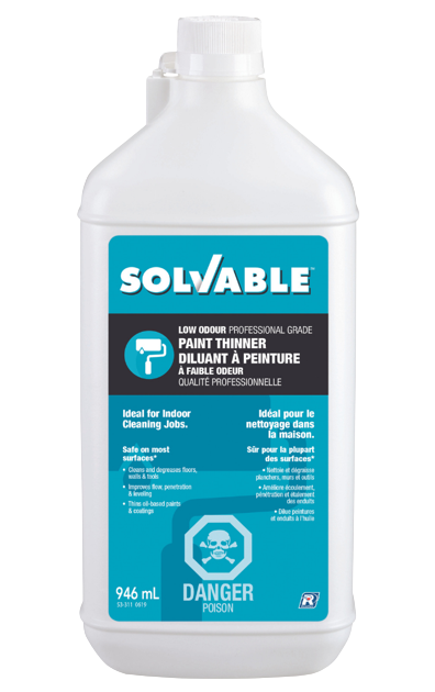 Low Odour Paint Thinner - Solvable