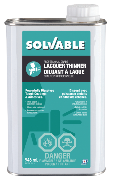 Éliminer une substance rebelle - Solvable