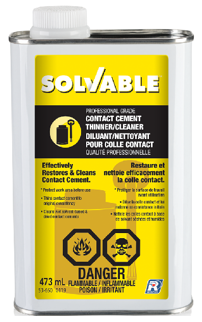 Contact Cement Thinner/Cleaner - SolvableWorks