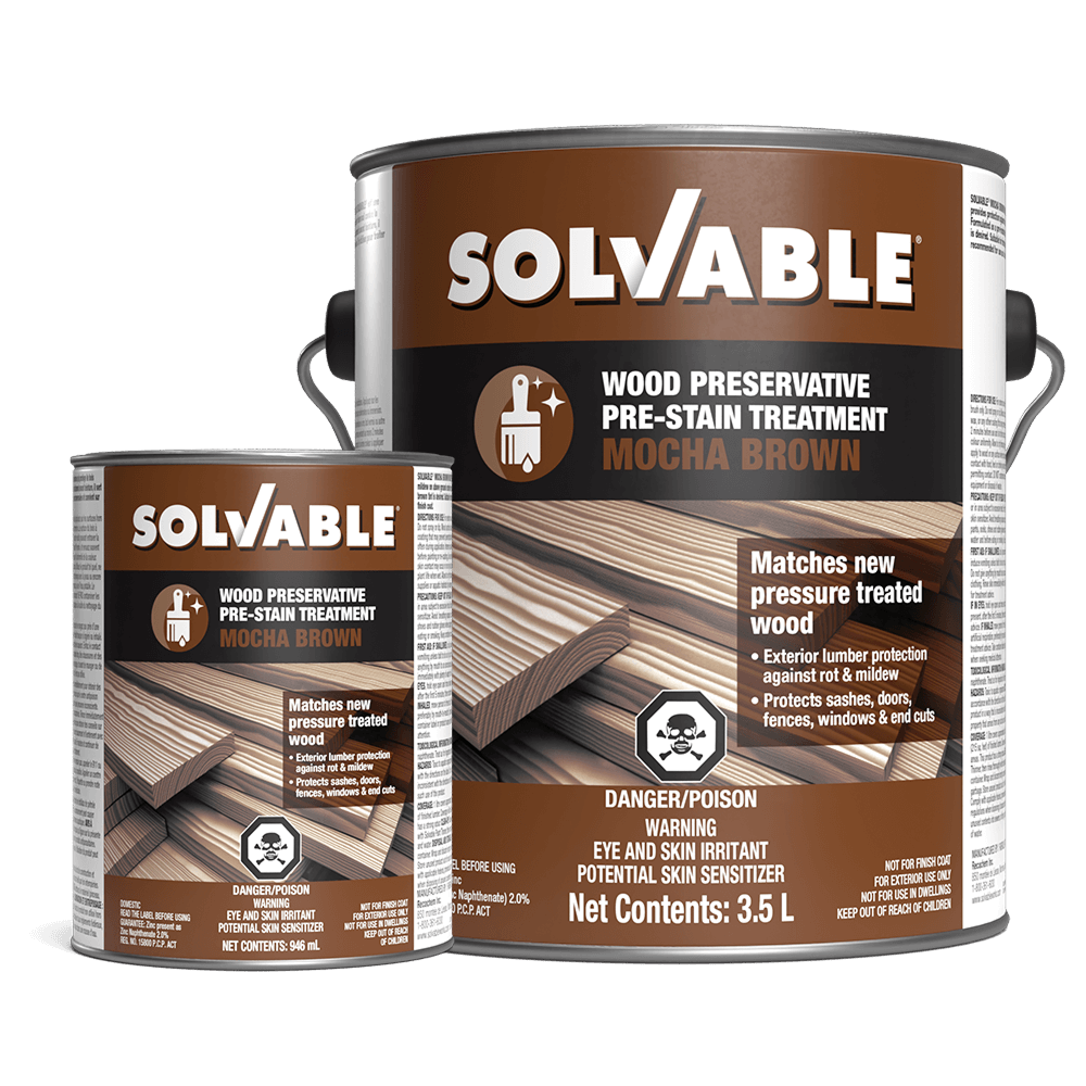 Mocha Brown Wood Preservative