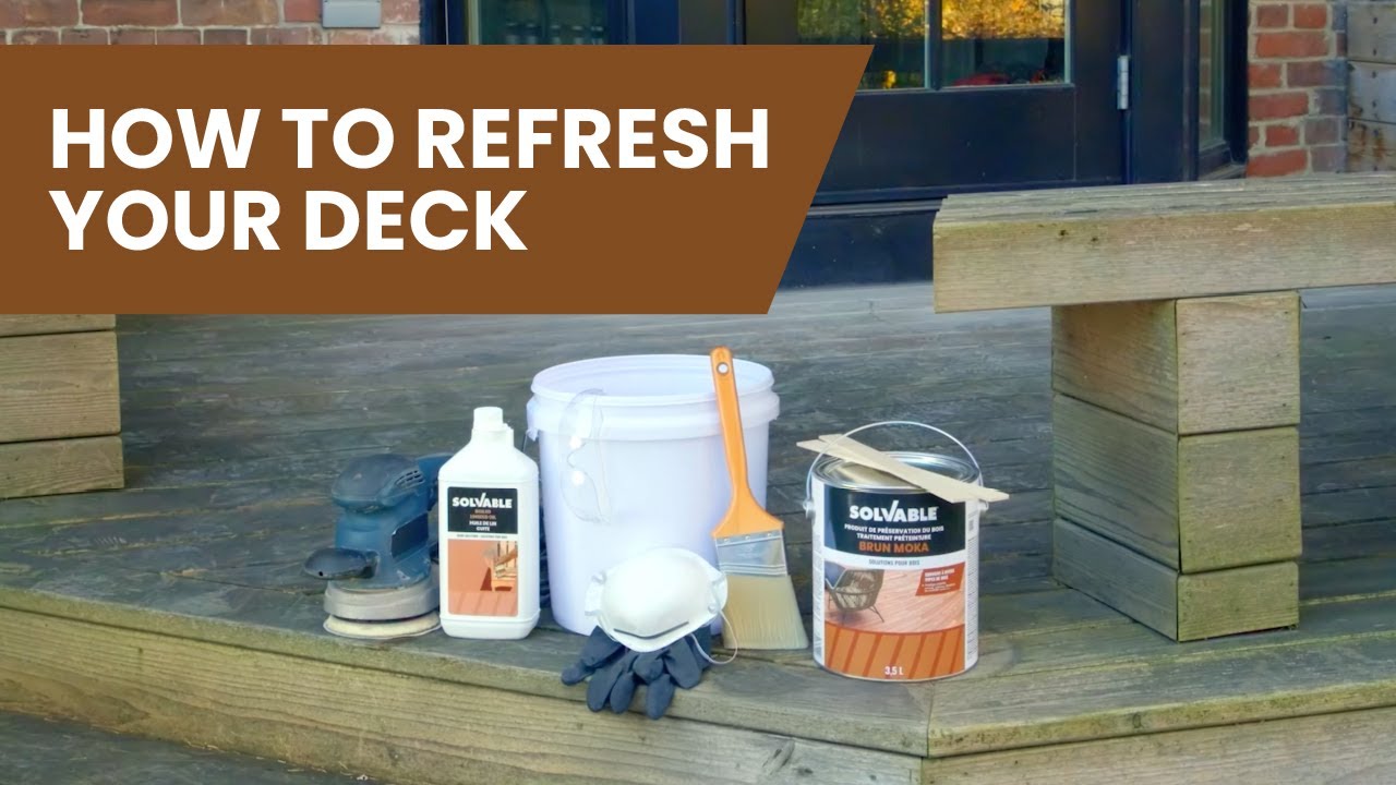 How to Apply Wood Preservatives to Your Deck with Solvable™ - Solvable