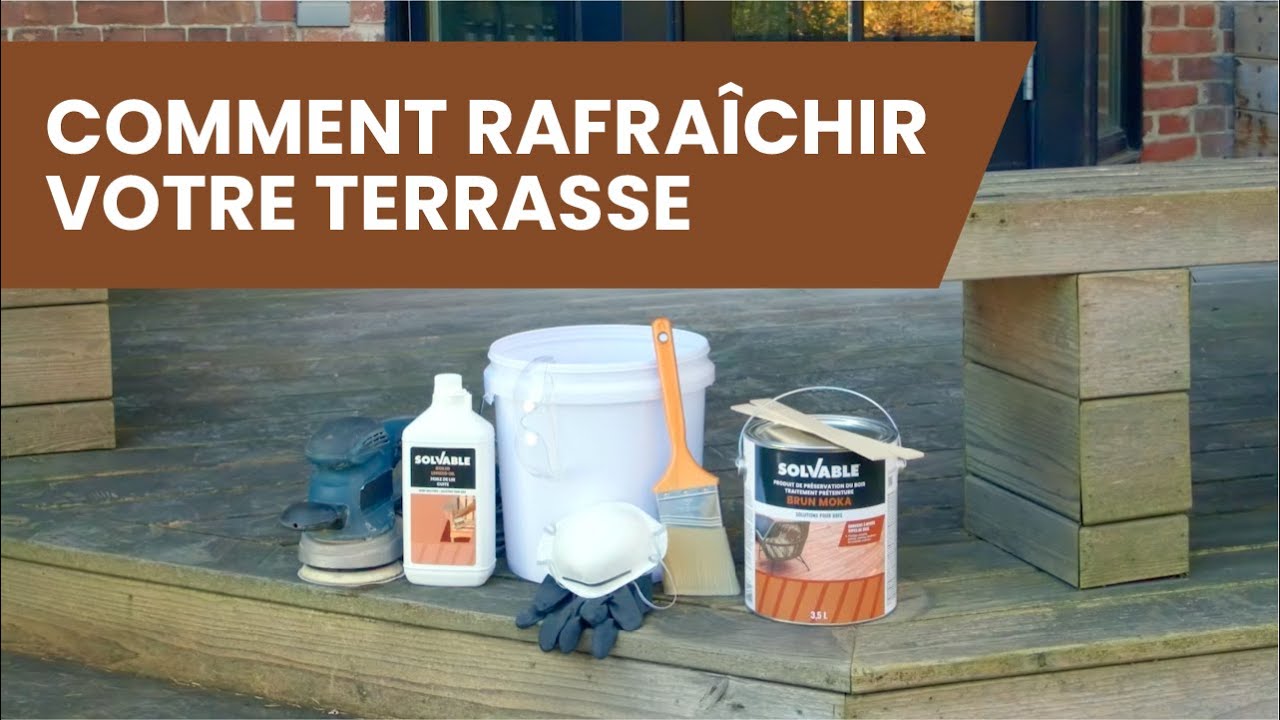 Comment appliquer des produits de préservation du bois sur votre terrasse avec Solvable™ - Solvable